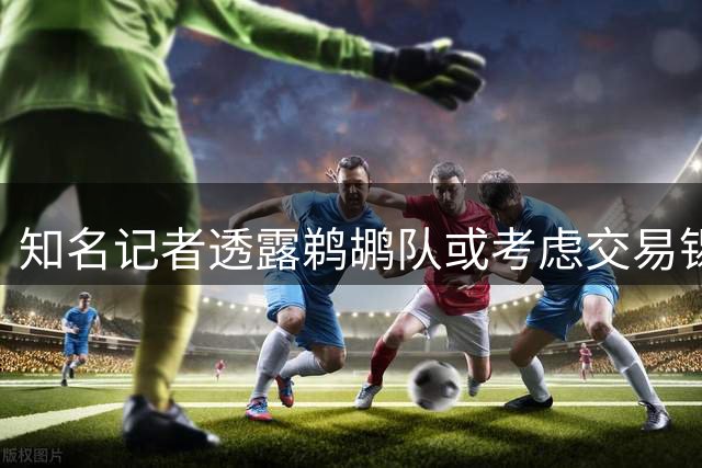 知名记者透露鹈鹕队或考虑交易锡安·威廉姆森